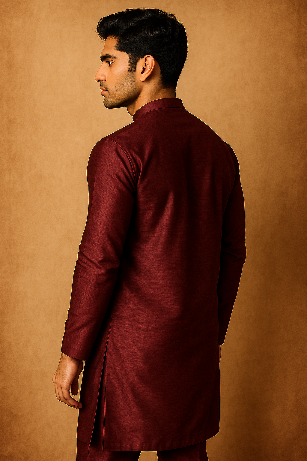 Royal Maroon Kurta Pajama Set